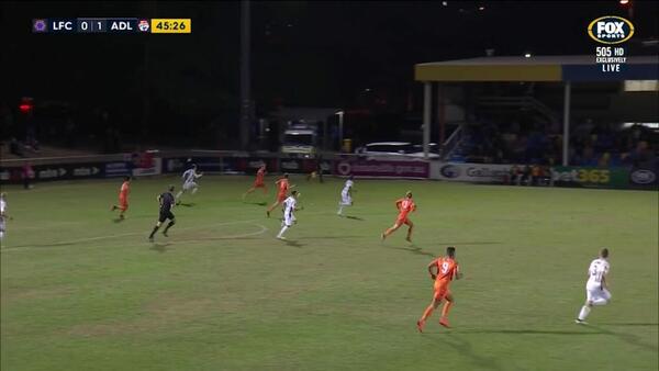 Donate Life Save of the Night from Matchday Two of the FFA Cup 2018 Round of 16