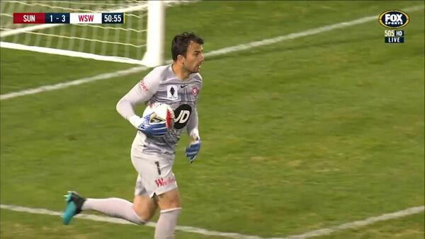 Donate Life Save of the Night from Matchday Two of the FFA Cup 2018 Round of 16
