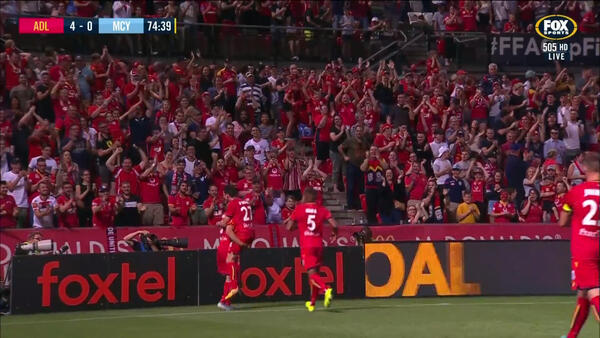 GOAL: McGree - The hosts putting the party on