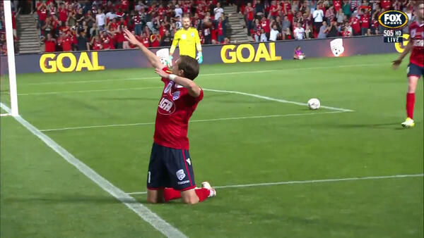 Goodwin gives United the lead in wondrous style