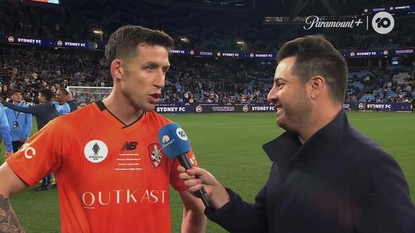 Neville: This cup-run gives us a lot for the season | Interview | Australia Cup Final 2023