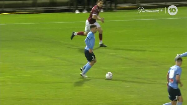 GOAL: Caceres breaks the deadlock