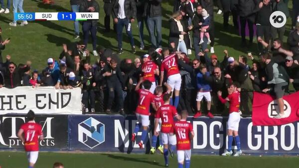 GOAL: Maia equalises for the home side | Sydney United 58 v Western United
