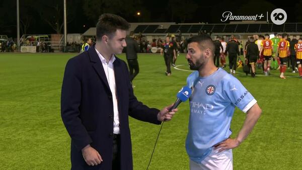 Aziz Behich: It wasn't pretty | Interview | Australia Cup 2023 Quarter Finals