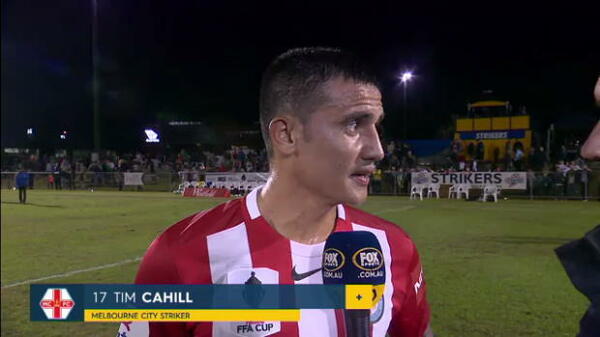 Cahill reflects on FFA Cup debut