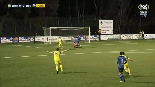 Joel Stone makes it three for Devonport