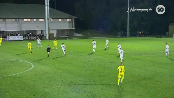 GOAL: Kaine Sheppard's stunner for Bergers