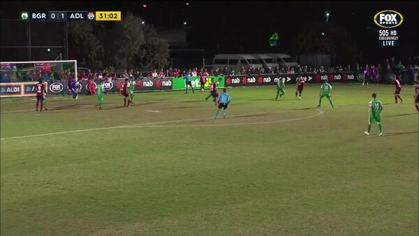 Full-time highlights: Bentleigh Greens SC v Adelaide United