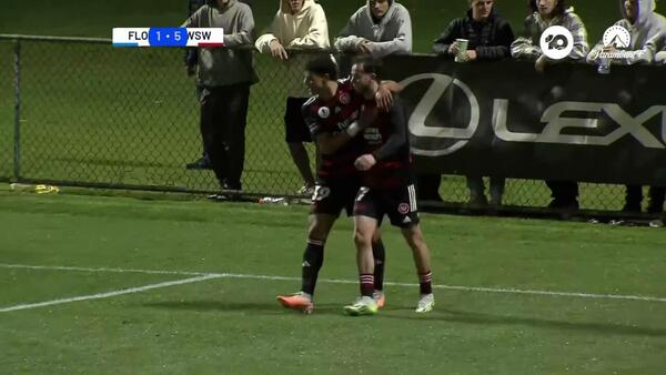 GOAL: It's six for the Wanderers and it's that man again