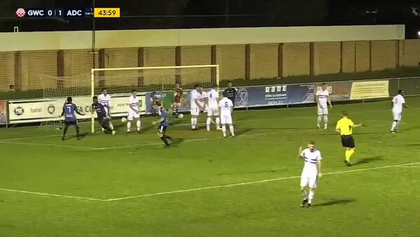 Carter scores after a corner unchecked