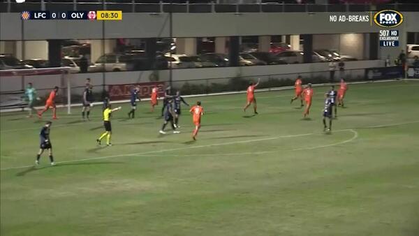 The Lions find some headway in the box