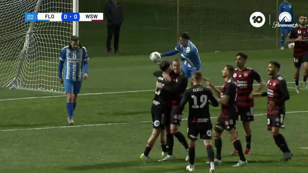 GOAL: Wanderers find a very early goal at Kingsway Reserve