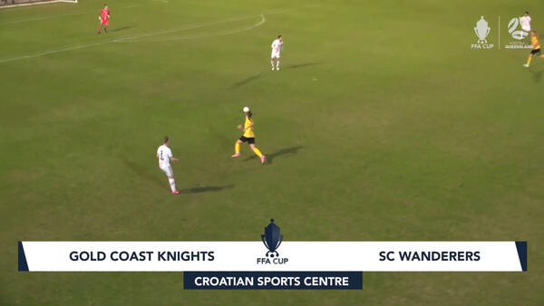 Match Highlights | Gold Coast Knights v Sunshine Coast Wanderers | FFA Cup 2021 Qualifying Final | Queensland