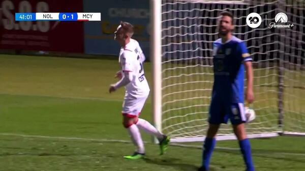GOAL: Oresti gets his goal for City on starting debut