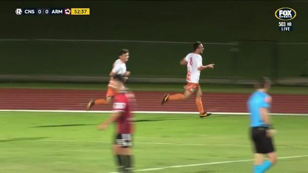 Cairns open second half with a goal