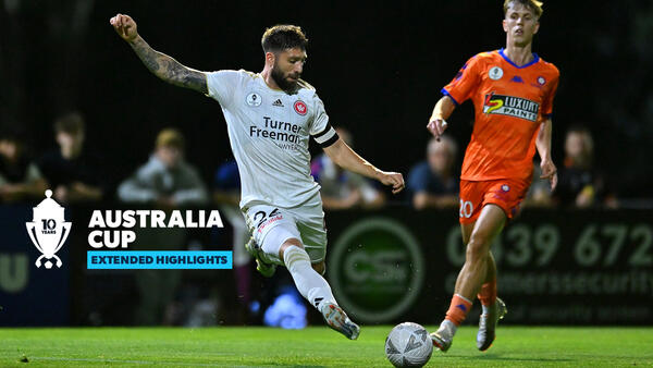 Lions FC v Western Sydney Wanderers | Extended Highlights | Australia Cup 2024 Round of 16