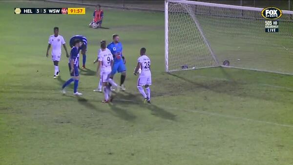 Bonevacia breaks Hellenic's heart