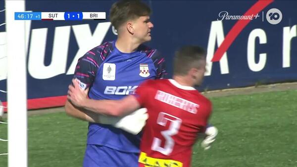 PENALTY SAVE: Nizic heroics denies O'Shea | Sydney United v Brisbane Roar