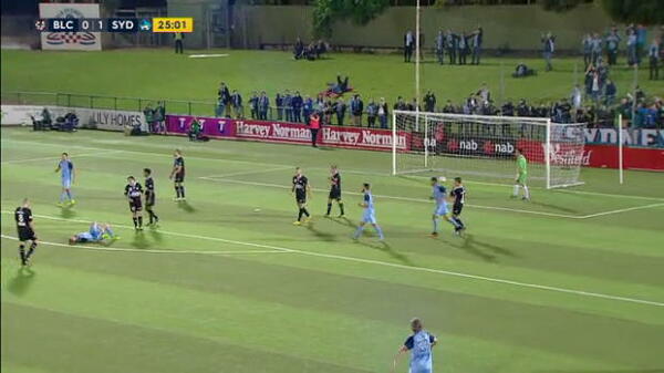 Carney nets stunning volley
