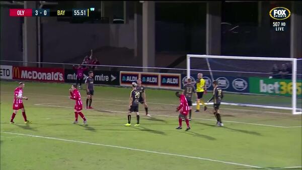 Lucas bags a hat-trick