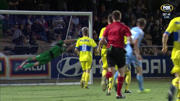 Donate Life Save of the Night from Semi Final One of the FFA Cup 2019