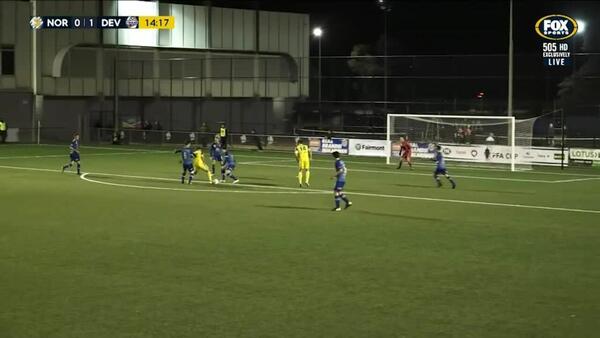 Barnard makes it two early on