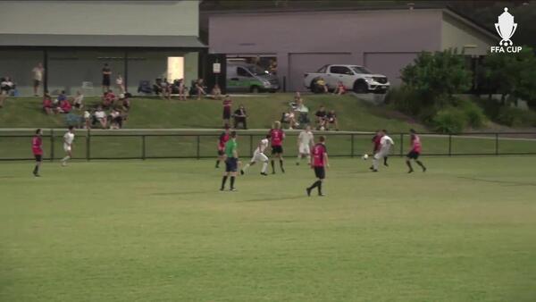 Match highlights | The Lakes FC v Burleigh Heads SC | FFA Cup 2021 Preliminary Rounds | Queensland