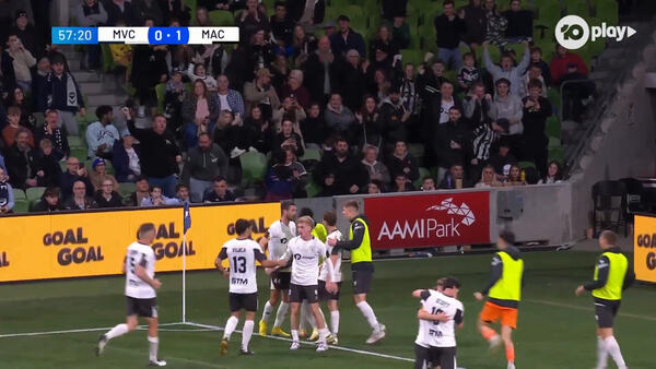 GOAL: Macarthur lead in the Final | Melbourne Victory v Macarthur FC | Australia Cup 2024 Final