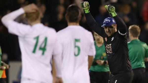 Canberra Olympic's larger-than-life goalkeeper Angelo Konstantinou is revved-up for another crack at the Westfield FFA Cup.