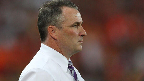 Fury boss Ian Ferguson during his time as coach of Hyundai A-League club Perth Glory.
