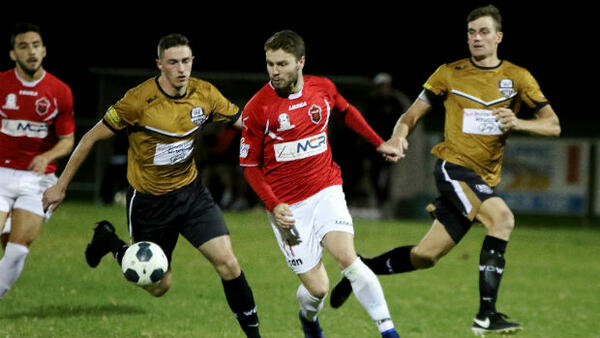 Wollongong Wolves v Wagga City Wanderers. ? Pedro Garcia