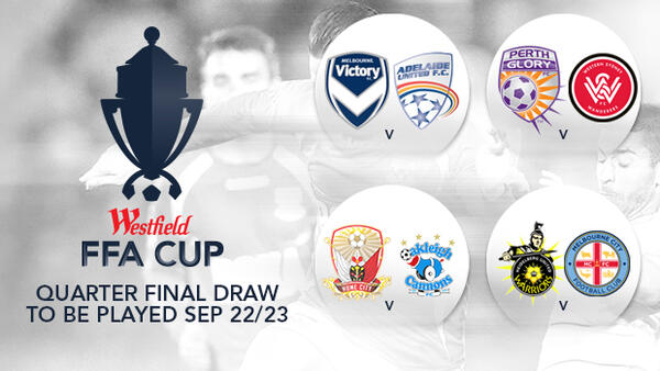 The Westfield FFA Cup quarter-final draw has revealed some intriguing match-ups.
