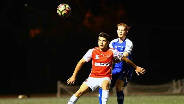 Hakoah Sydney City East went down 2-1 against Wollongong Wolves in the PS4 NSW NPL1. Pic courtesy of Football NSW.