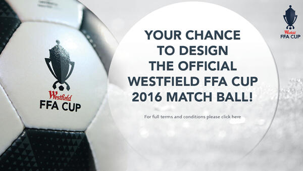 Design the 2016 Westfield FFA Cup ball!