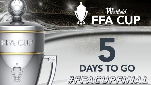 The Westfield FFA Cup Final is a sell out with five days until the match.