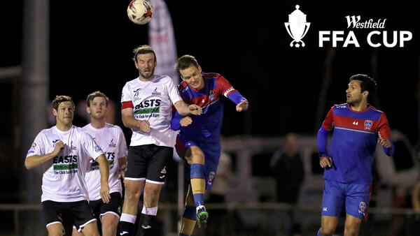 Nigel Boogaard played 45 minutes against Maitland FC last Wednesday