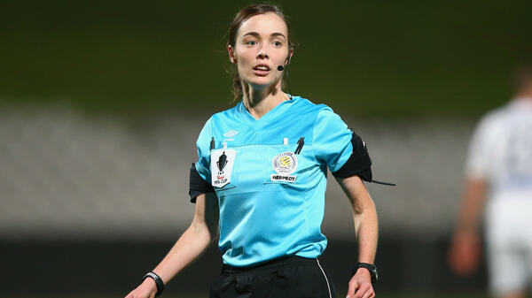 Katie Patterson will preside over Blacktown City FC’s crunch Cup clash against the Hyundai A-League’s Western Sydney Wanderers