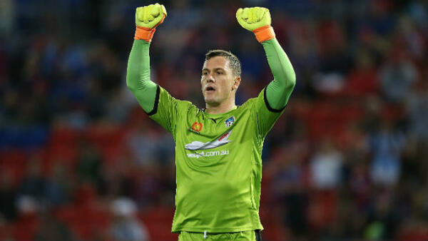 Sydney FC goalkeeper Danny Vukovic