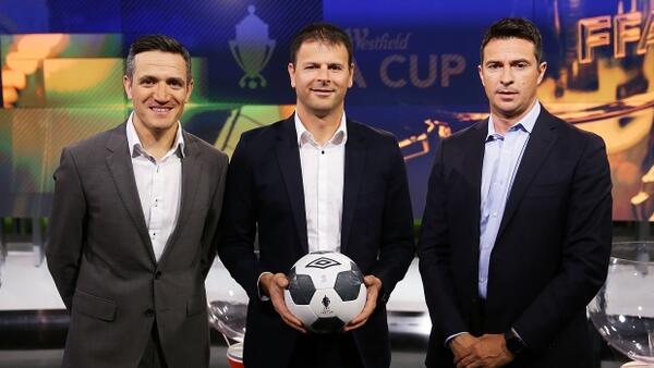 Michael Zappone, Mile Sterjovski and Paul Okon