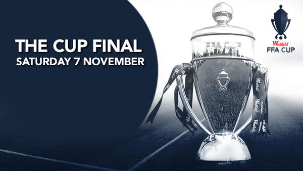 The 2015 Westfield FFA Cup Final will be held on Saturday 7 November.