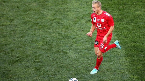James Jeggo netted a brace against Darwin Olympic.
