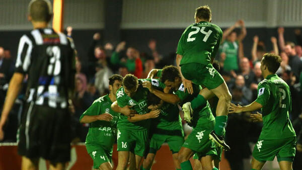 Bentleigh Greens won through to the semi-finals in 2014.