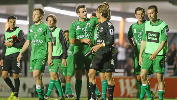 Bentleigh Greens have been knocked out of the Westfield FFA Cup.
