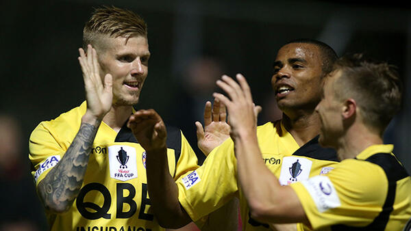 Perth Glory recruit Andy Keogh has now scored four goals in four games for his new club.