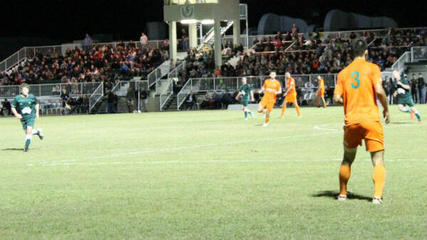 FNQ Heat had a resounding win over Frenchville in Westfield FFA Cup qualifying.